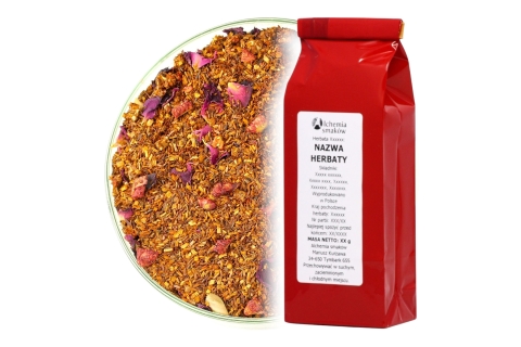 Herbata ROOIBOS POZIOMKOWY (OT) (50g) Poziomkowa Harmonia Smaku!